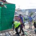 AMA demolishes illegal structures, containers at Rawlings Park