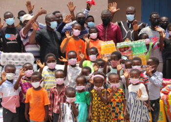 Happy FM’s Nsem Pii celebrates Easter with orphanages in Koforidua