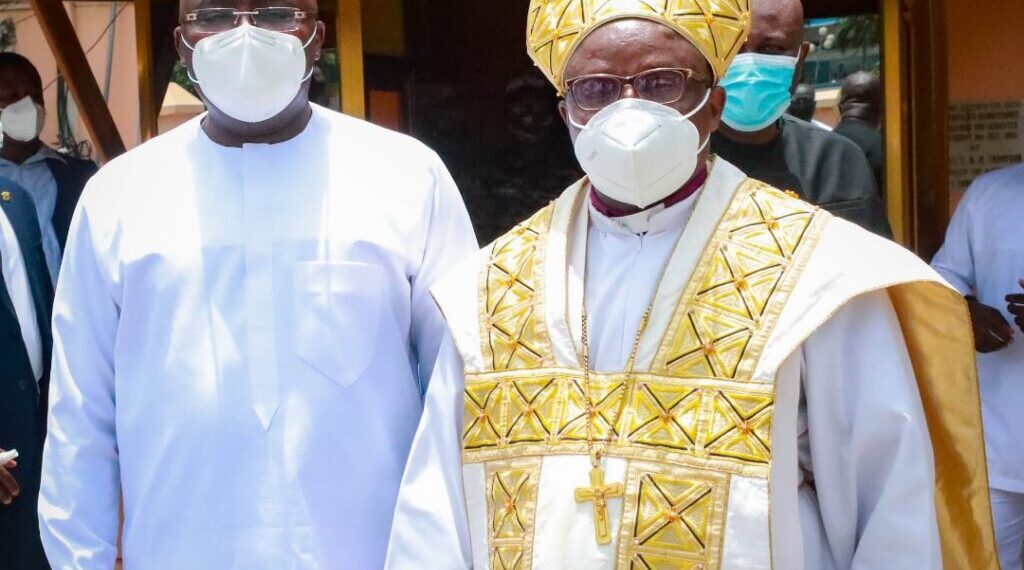 You're the kind of political leaders we want as a nation - Anglican Bishop to Bawumia