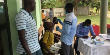 Hasaacas Ladies players and staff go through COVID-19 testing