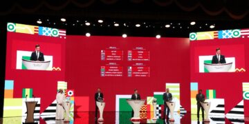 CAF President Motsepe attends FIFA Arab Draw in Doha