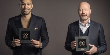 Thierry Henry and Alan Shearer the first inductees into Premier League Hall of Fame