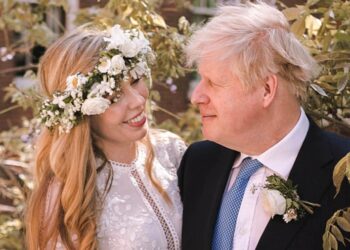 UK PM Boris Johnson marries for the third time
