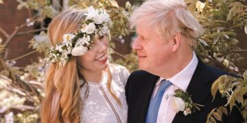 UK PM Boris Johnson marries for the third time