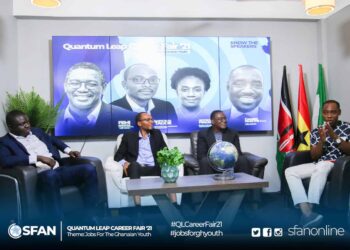 Accra Talks “jobs for the Ghanaian youth” at quantum leap career fair 2021
