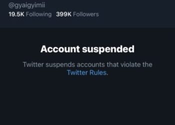 Twitter suspends account of #FixTheCountry ‘convener’