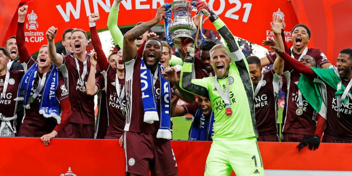 Leicester win FA Cup for first time