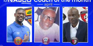 GPLonHappyFM: Preko, Narteh, Boadu shortlisted for Coach of the Month award for April