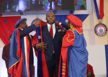 Napo bags honourary doctorate from UEW