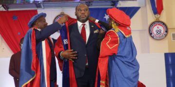 Napo bags honourary doctorate from UEW