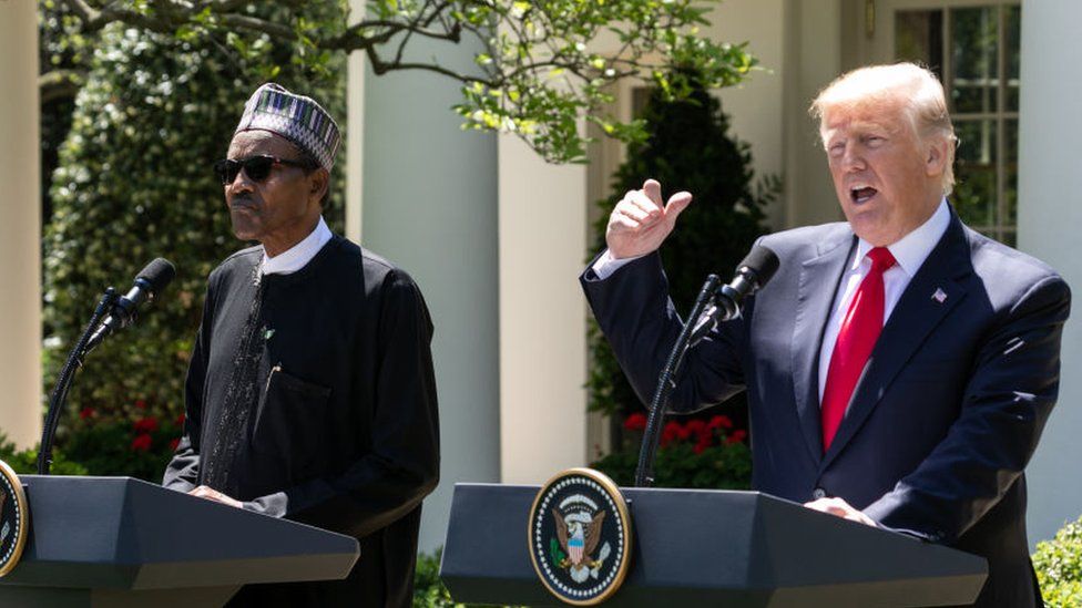 Donald Trump praises Buhari for Nigeria’s Twitter ban