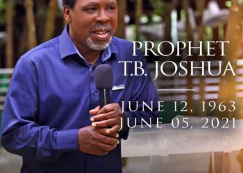 Prophet T.B. Joshua dies shortly after Church service