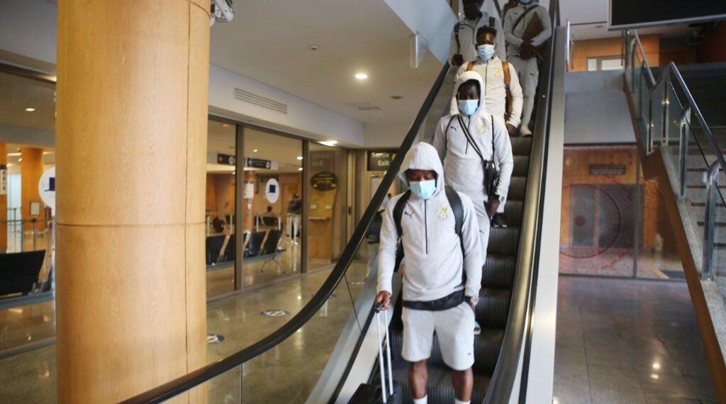 Black Stars arrive in Morocco with 25 players for friendly