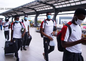 Black Meteors depart Accra for Japan and South Korea Friendlies