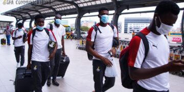 Black Meteors depart Accra for Japan and South Korea Friendlies