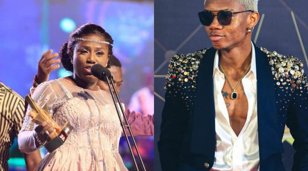 VGMA 2021: KiDi sends message  to Diana Hamilton after winning Artiste of the Year ahead Of him