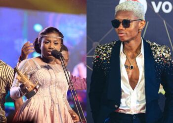 VGMA 2021: KiDi sends message  to Diana Hamilton after winning Artiste of the Year ahead Of him