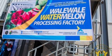1D1F: Prez Akufo-Addo inspects Gh¢36m Watermelon Juice Factory in Walewale