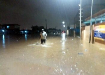 Wednesday evening rains washed away baby