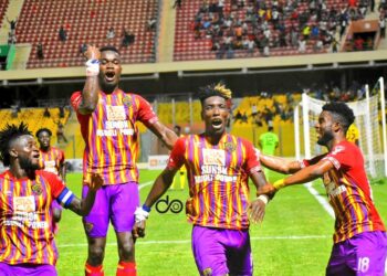 GPLonHappyFM: Hearts beat Medeama 2-0 to open three-point  lead on league table