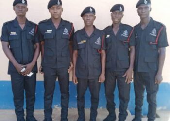 MP praises himself over Policemen he helped recruit