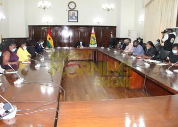 Global Media Alliance Group pays courtesy call on Speaker Bagbin