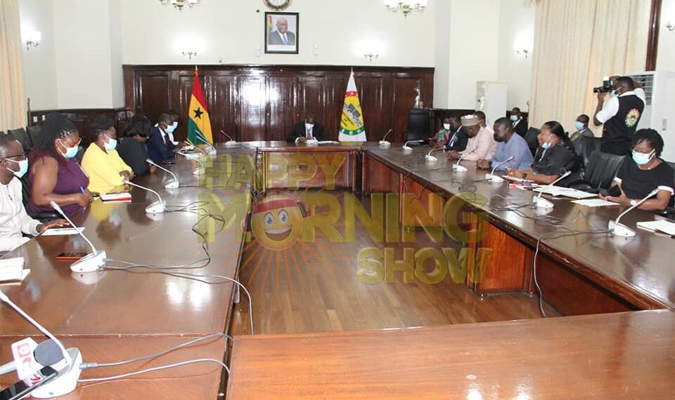 Global Media Alliance Group pays courtesy call on Speaker Bagbin