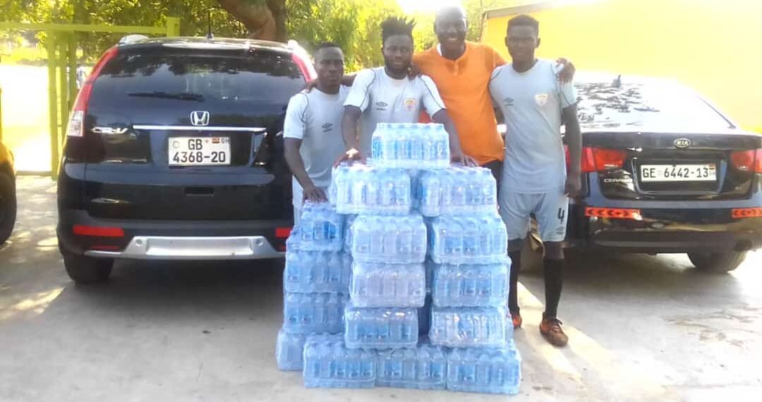 Hearts of Oak receive another donation from Ebenezer Apodei ahead of Olympics clash