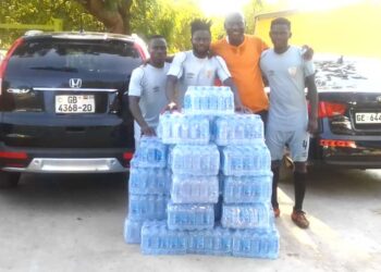 Hearts of Oak receive another donation from Ebenezer Apodei ahead of Olympics clash