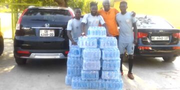 Hearts of Oak receive another donation from Ebenezer Apodei ahead of Olympics clash