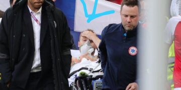 EURO 2020:Christian Eriksen collapses during Denmark-Finland game