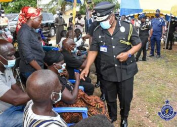 Photos: IGP mourns with family of murdered police officer