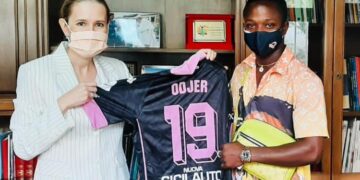 Moses Odjer pays courtesy call on Italian Ambassador to Ghana