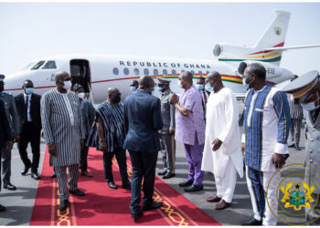 Prez Akufo-Addo uses Presidential jet for brief visit to Burkina Faso