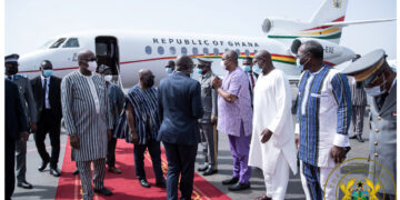 Prez Akufo-Addo uses Presidential jet for brief visit to Burkina Faso