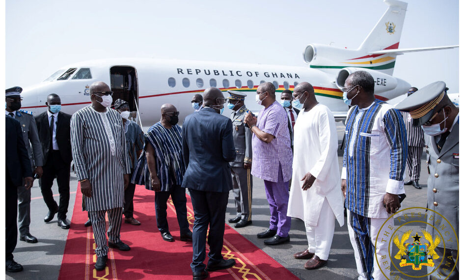 Prez Akufo-Addo uses Presidential jet for brief visit to Burkina Faso