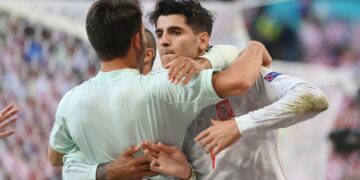 Euro 2020: Spain beat Croatia in eight-goal thriller