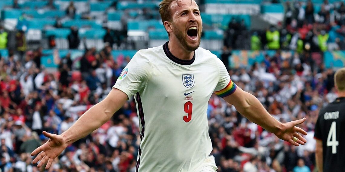 EURO 2020: Sterling and Kane strike in second half to send Three Lions into quarter-finals