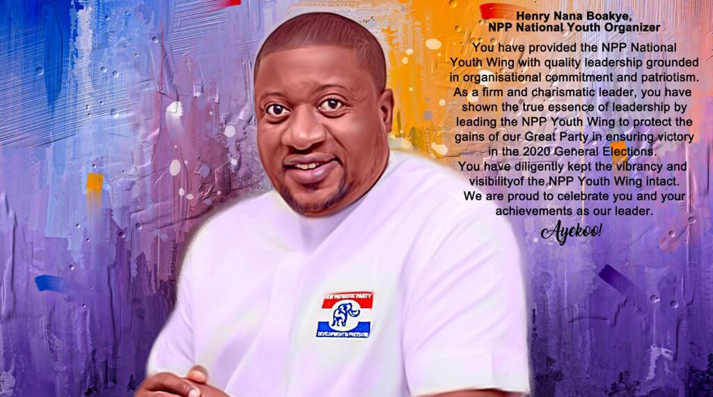 Nana B celebrates 3rd anniversary as NPP national youth organizer