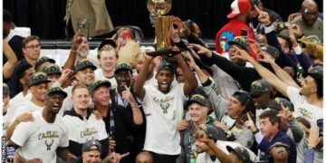 NBA Finals: Milwaukee Bucks beat Phoenix Suns to win first title for 50 years