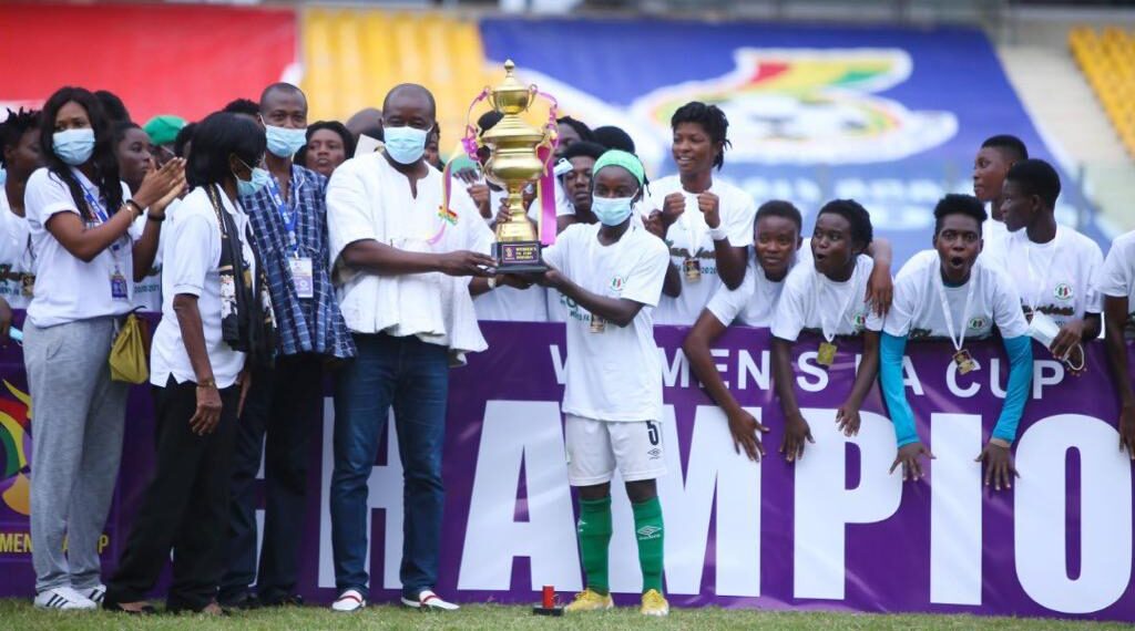 Hasaacas Ladies FC beat Ampem Darkoa Ladies to win women’s FA Cup