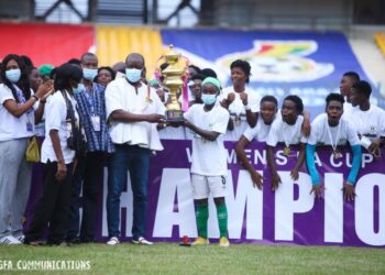 Hasaacas Ladies FC beat Ampem Darkoa Ladies to win women’s FA Cup