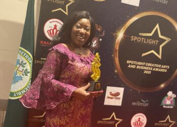 e.TV Ghana’s Eunice Tornyi wins at the Spotlight Creative Arts and Business Awards
