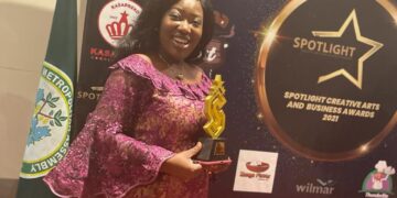 e.TV Ghana’s Eunice Tornyi wins at the Spotlight Creative Arts and Business Awards