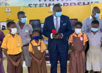 Photos: Okaikwei Central MP, Patrick Boamah hosts the 2nd “The MPs DigiRead Train”