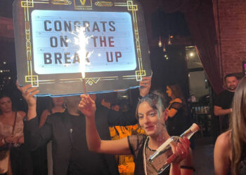 Photos: Woman celebrates breaking up with her ex in style