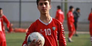 Former Afghan footballer died ‘falling from US plane’ while trying to flee Kabul
