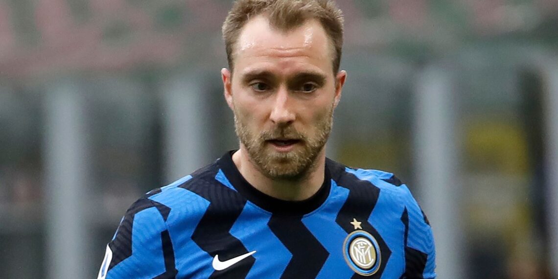 Christian Eriksen back at Inter Milan for first time since cardiac arrest