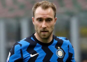 Christian Eriksen back at Inter Milan for first time since cardiac arrest