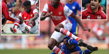 ‘It’s not looking good’- Mikel Arteta on Thomas Partey injury